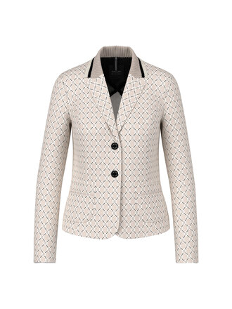Marccain Sports Bedrukte blazer van scubajersey