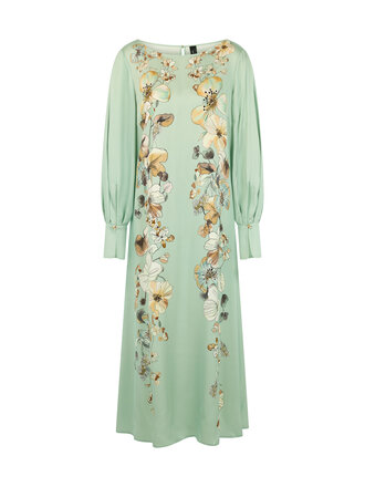 Maxi-jurk met bloemenprint
