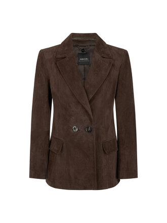 Blazer van suède