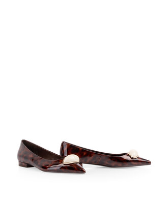 Lakballerina's met luipaardprint