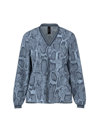 Marccain Sports Blouse met dierenprint