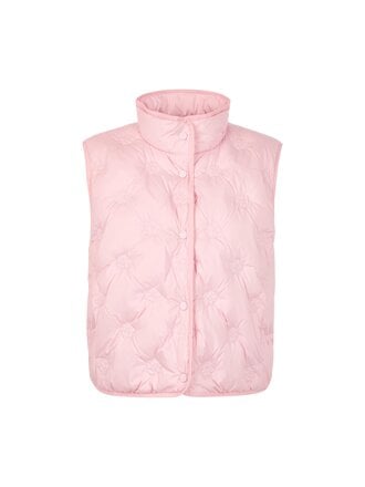 Marccain Sports Omkeerbaar vest met stiksels en teddy-look