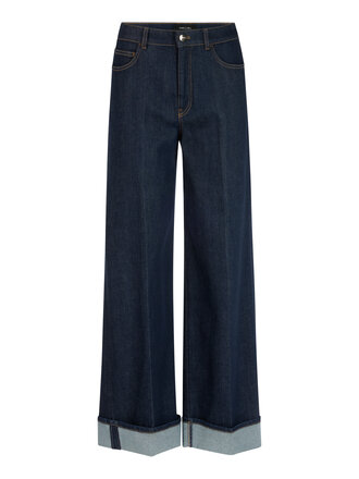 Jeans WARRI met contrasterende naden