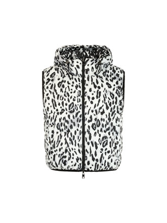 Marccain Sports Omkeerbare vest in print