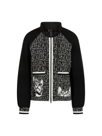 Marccain Sports Cardigan met rits, Knitted in Germany