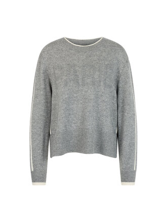 Marccain Sports Gebreide trui met opschrift