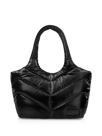Marccain Sports Gewatteerde shopper met metallic effect