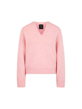 Grofgebreide trui, Knitted in Germany
