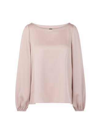 Marccain Glam Wijdvallende blouse met elastische boorden