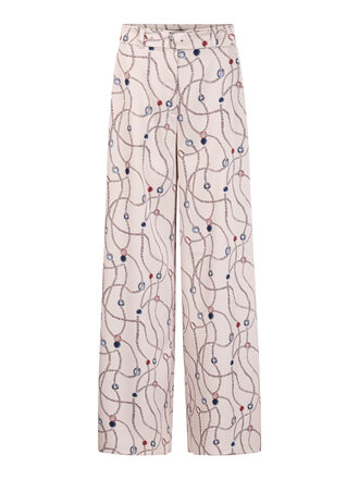 Marccain Glam Broek WAUKEE met kettingprint
