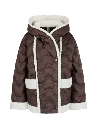 Marccain Sports Donsjas met curly teddy