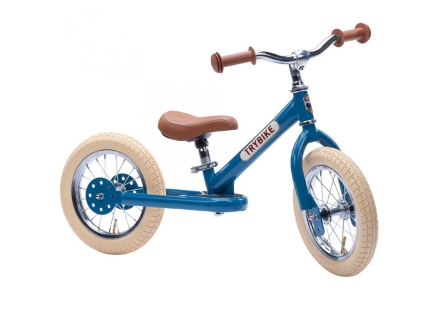 Steel Vintage Blauw , 2 wheeler