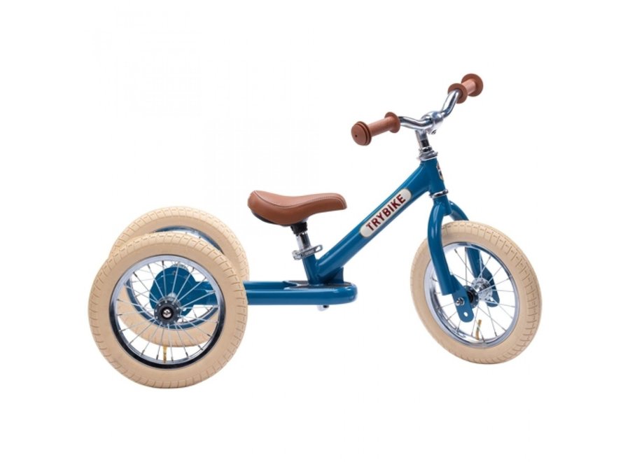 Steel Vintage Blauw , 2 wheeler