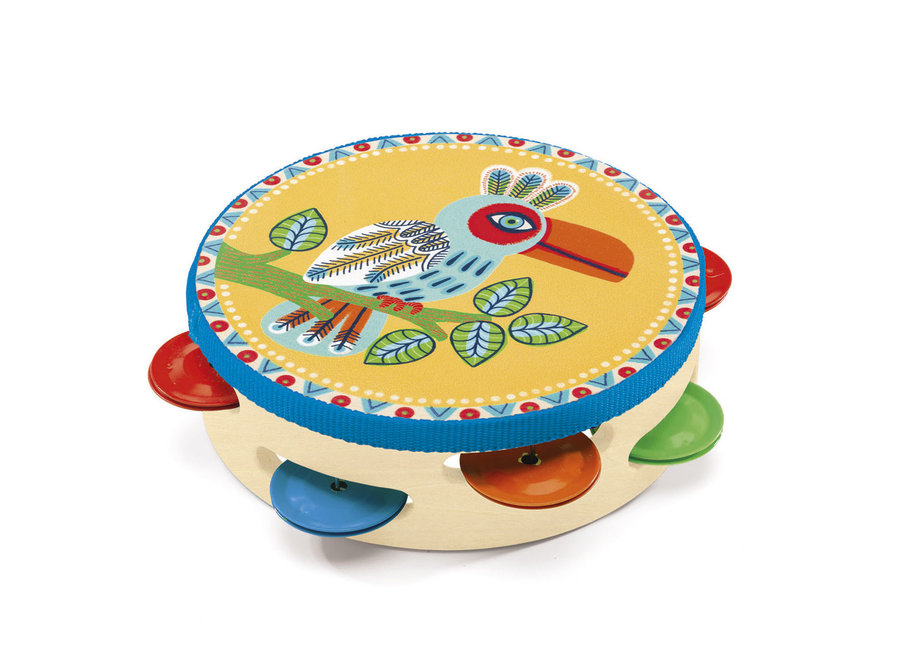 Kleurrijke Houten Tamboerijn