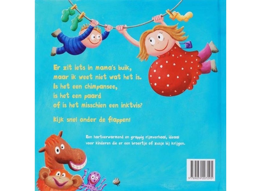 Wat zit er in je buik, mama (flapjesboek)