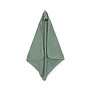 Badcape badstof 75x75cm ash green