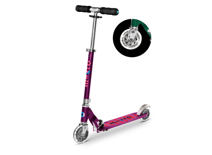 Micro Sprite LED paars strepen