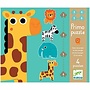 Puzzel - Dieren 3,4,5,6 stukjes