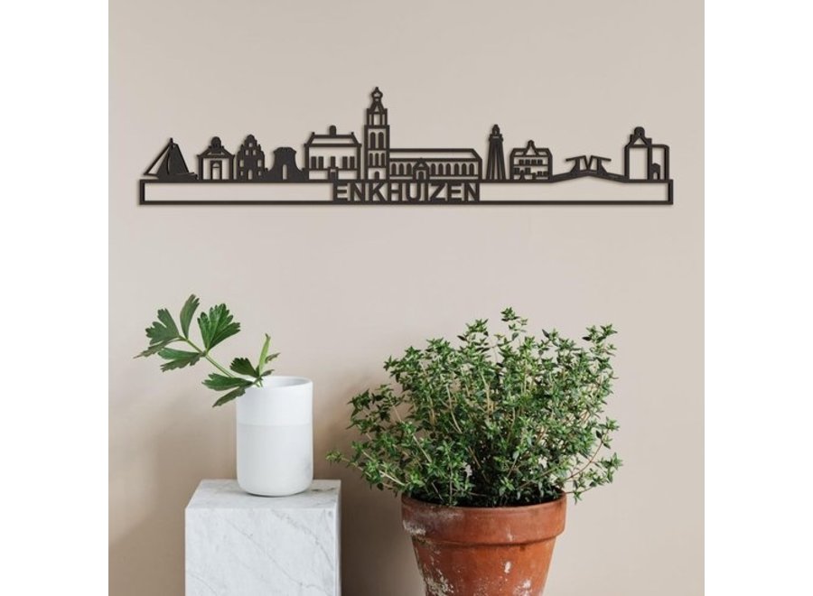 Skyline Enkhuizen - MDF Zwart - 90 cm