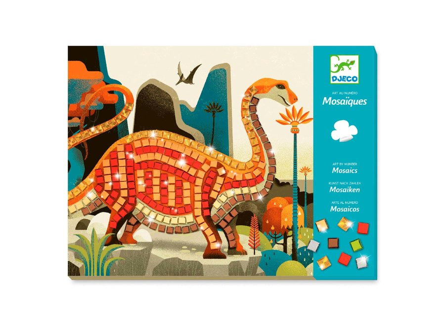 Knutselpakket mozaïek - dinosaurus