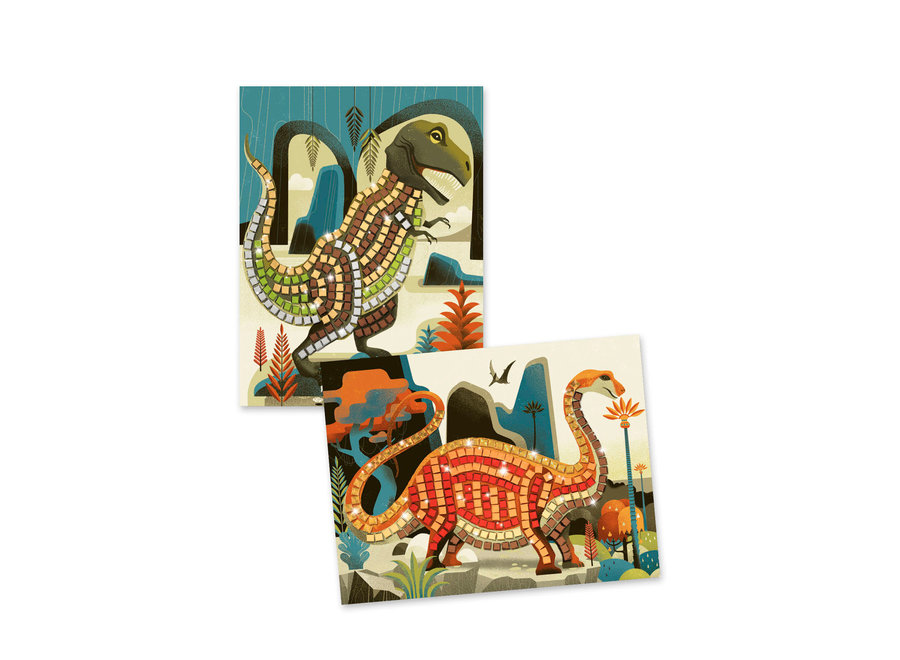 Knutselpakket mozaïek - dinosaurus