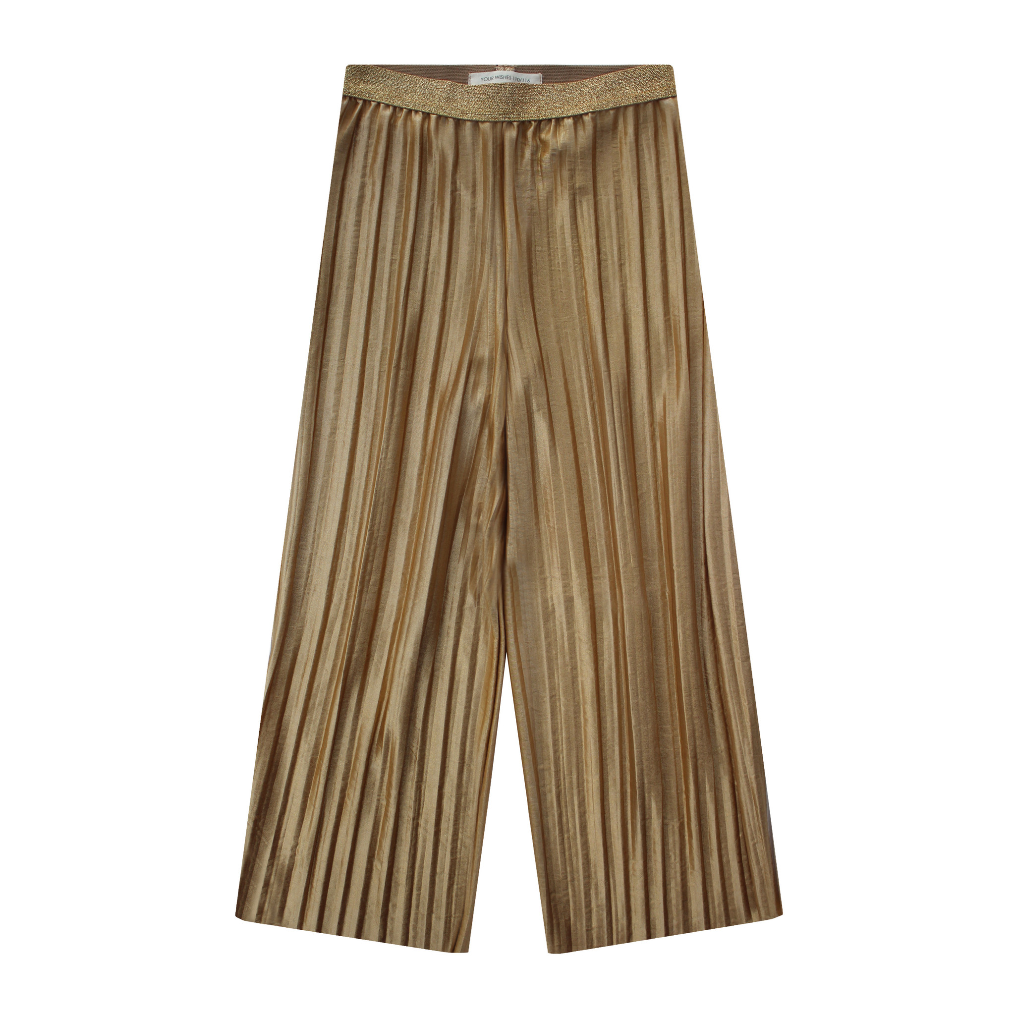 Plisse broekrok Carice Goud - Meiden van De Wit Kids en Conceptstore