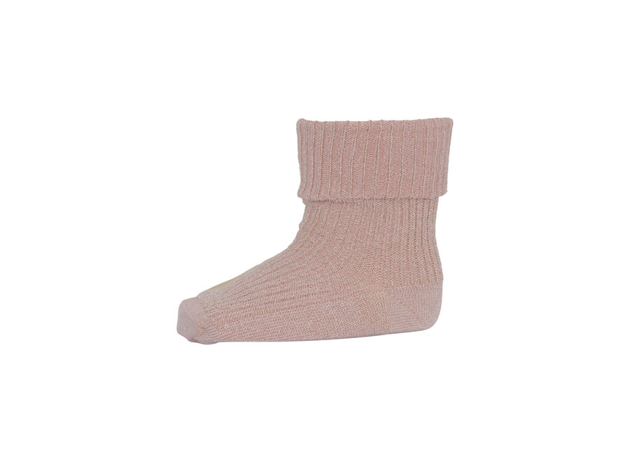 Ida glitter socks - Pink Salt