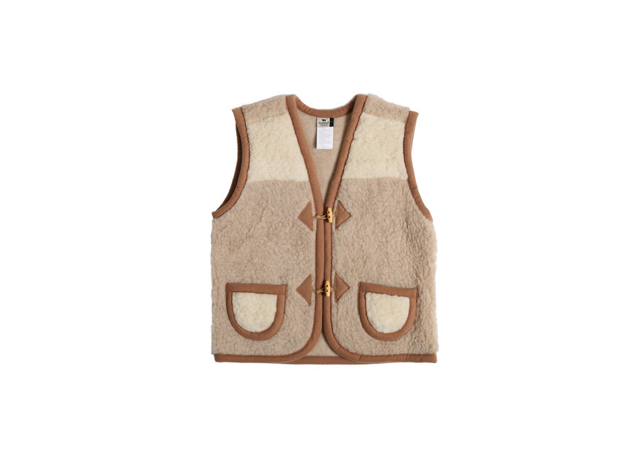 Vest alpen junior Duo - Beige