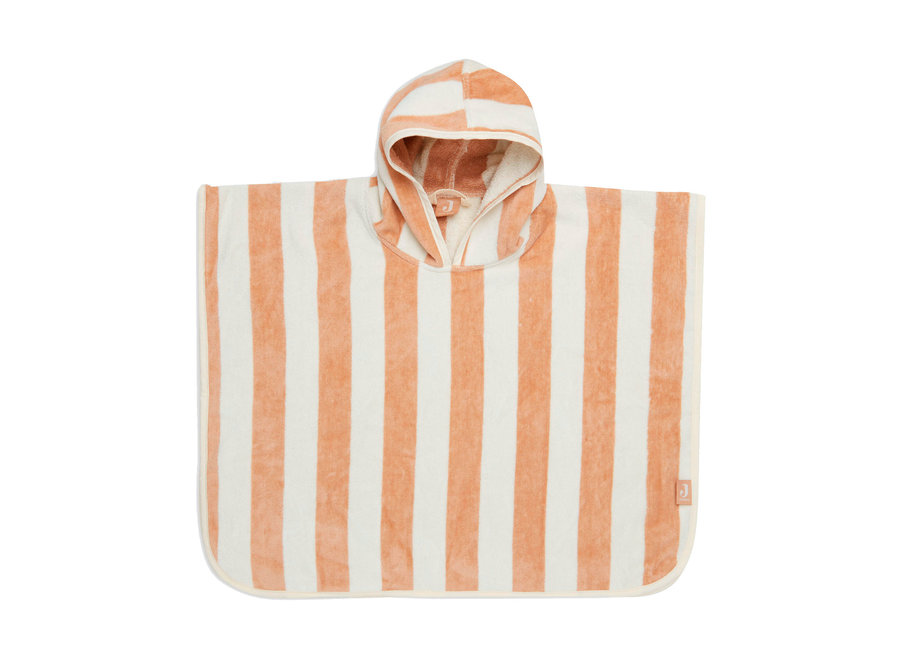 Badponcho Stripe Terry Biscuit