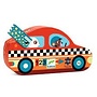 Puzzel - The racing car (16 st)