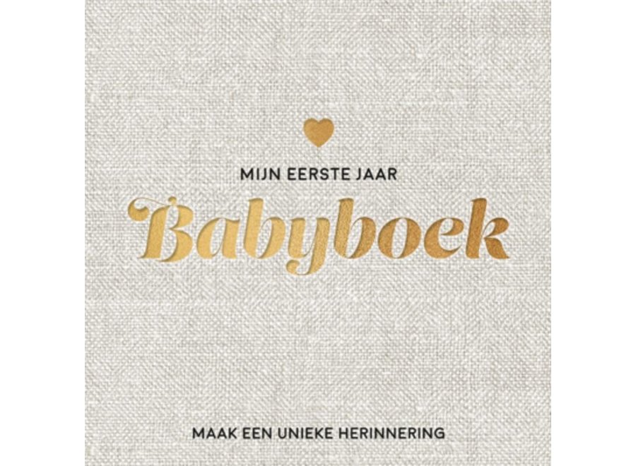 Mijn eerste jaar babyboek - Maak een unieke herinnering