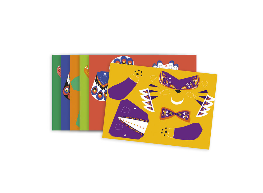 Atelier - Kaarten maken pop-up dieren