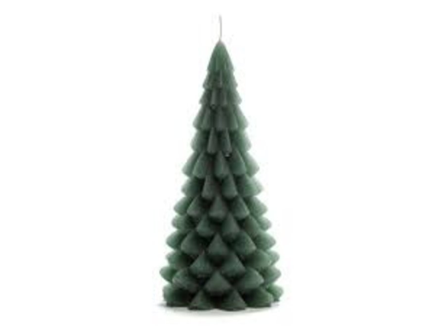 kerstboomkaars 20cm - forest