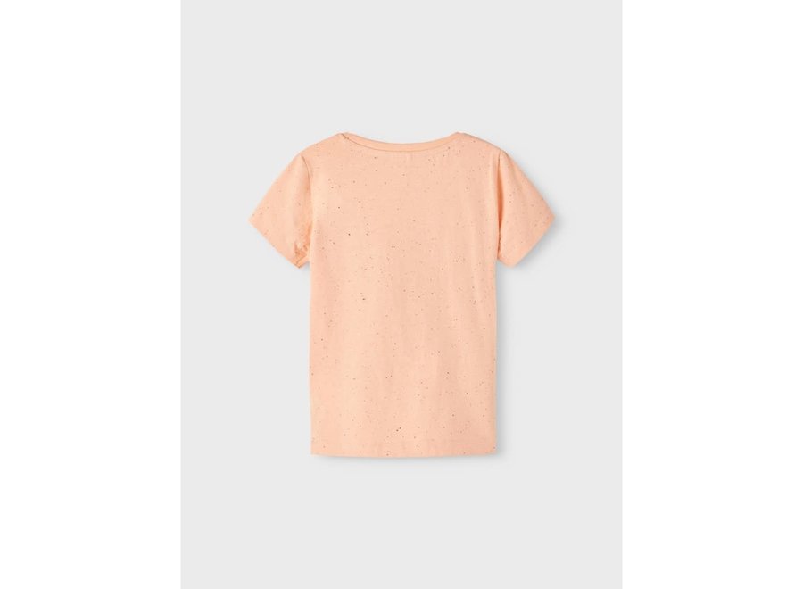 T-Shirt Feme - Peach Nectar