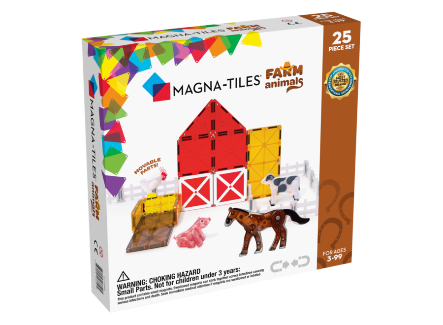 Farm animals 25 piece set - Magnetisch speelgoed