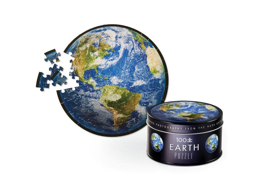 NASA Tin Puzzle Earth 100st