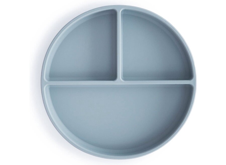 Silicone bord met zuignap - Powder Blue