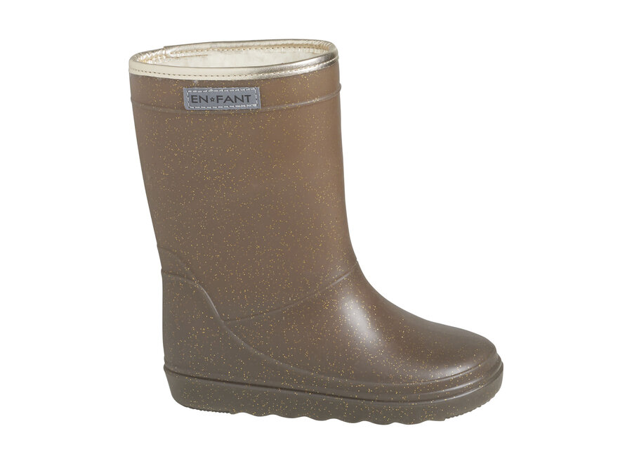 Thermo Boots Glitter - Chocolate Chip