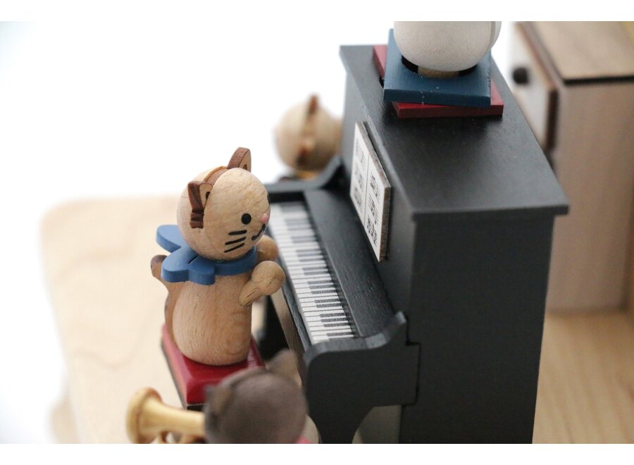 Music Box Cats play piano -  n°12