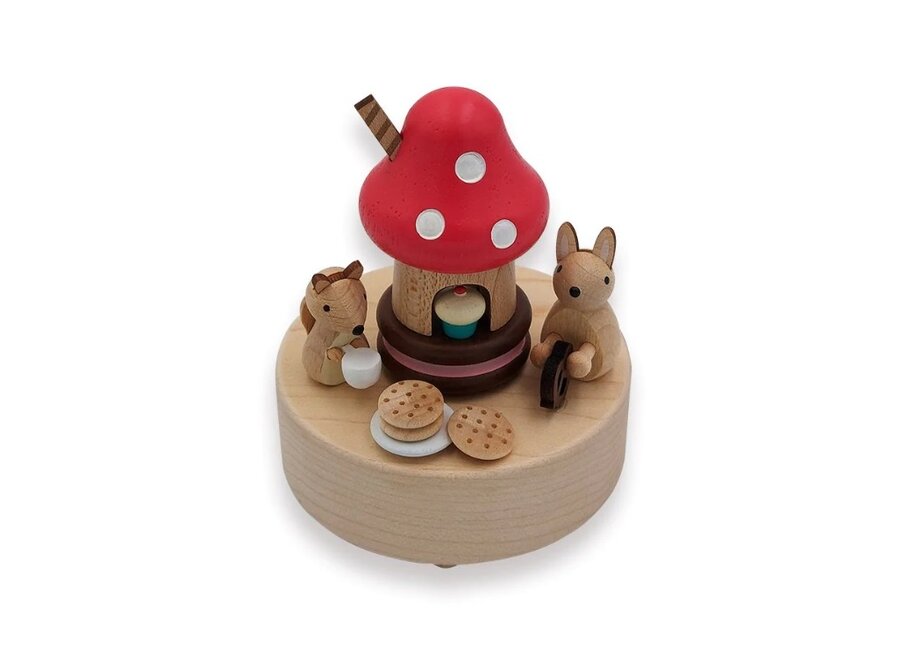 Mini Music Box Mushroom - n°22