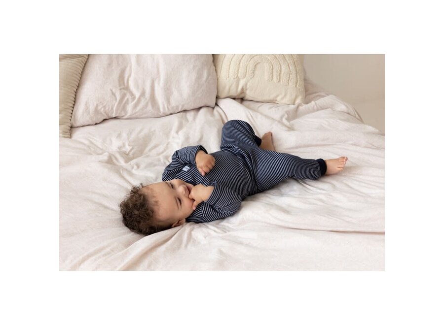 Pyjama wafel - Royal blue marine