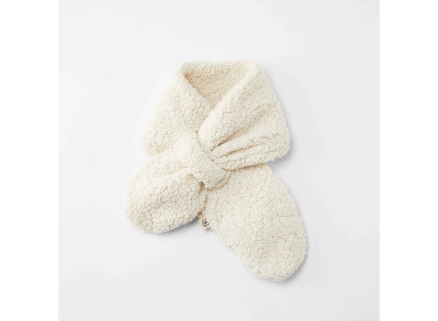 Teddy Scarf Off White