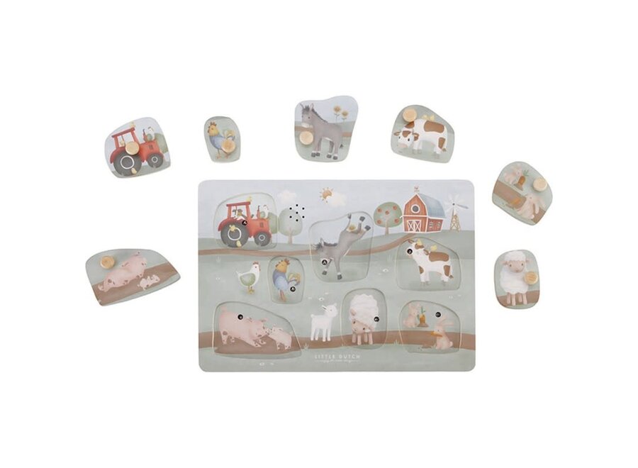 Geluiden puzzel Little Farm