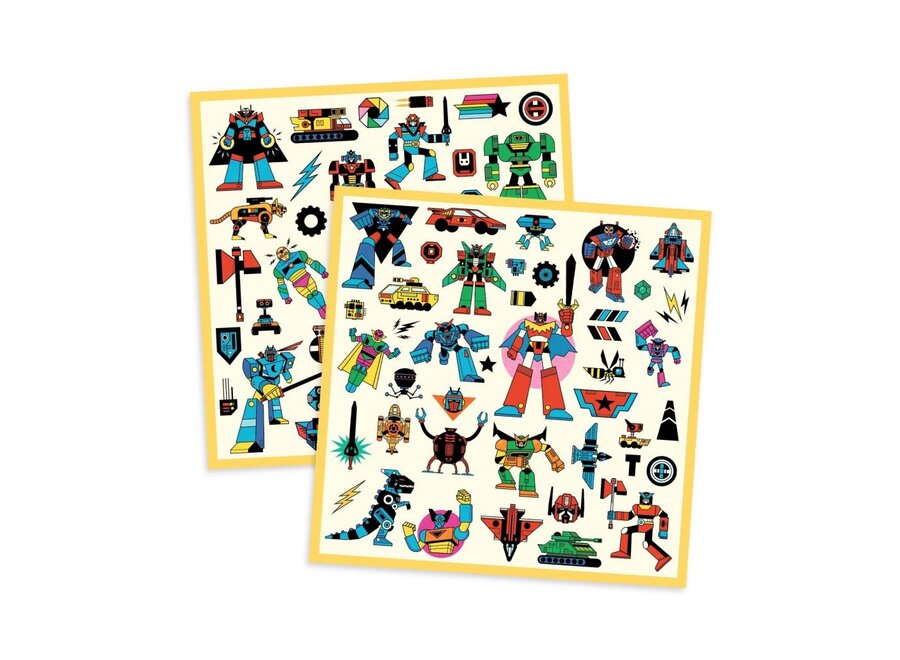 Stickers - Robot 160stuks