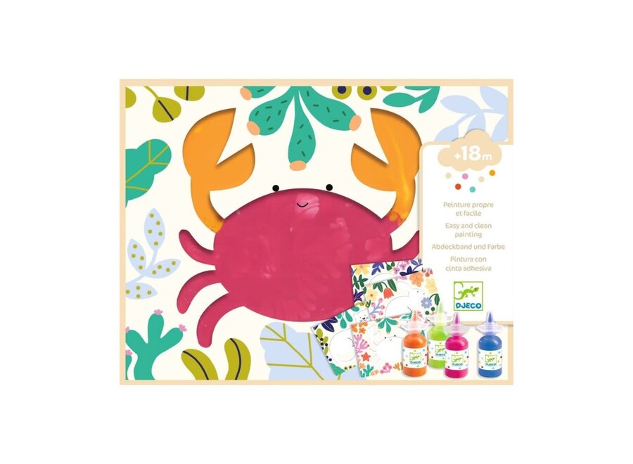 Knutselpakket verfdoos (vanaf 18 mnd)