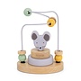 Houten kralenframe - Mrs. Mouse