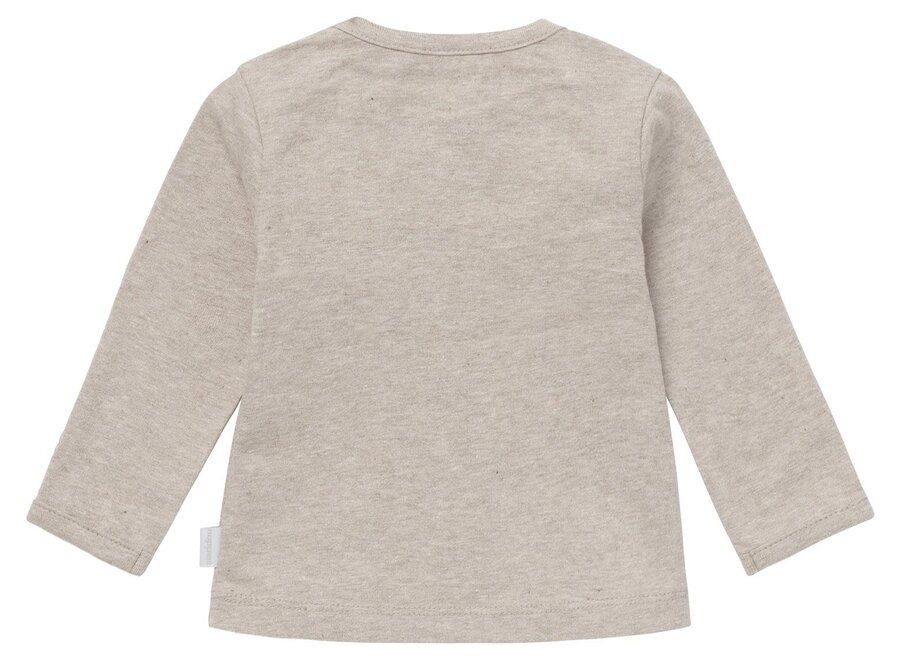 Longsleeve Tee Hester - Taupe Melange