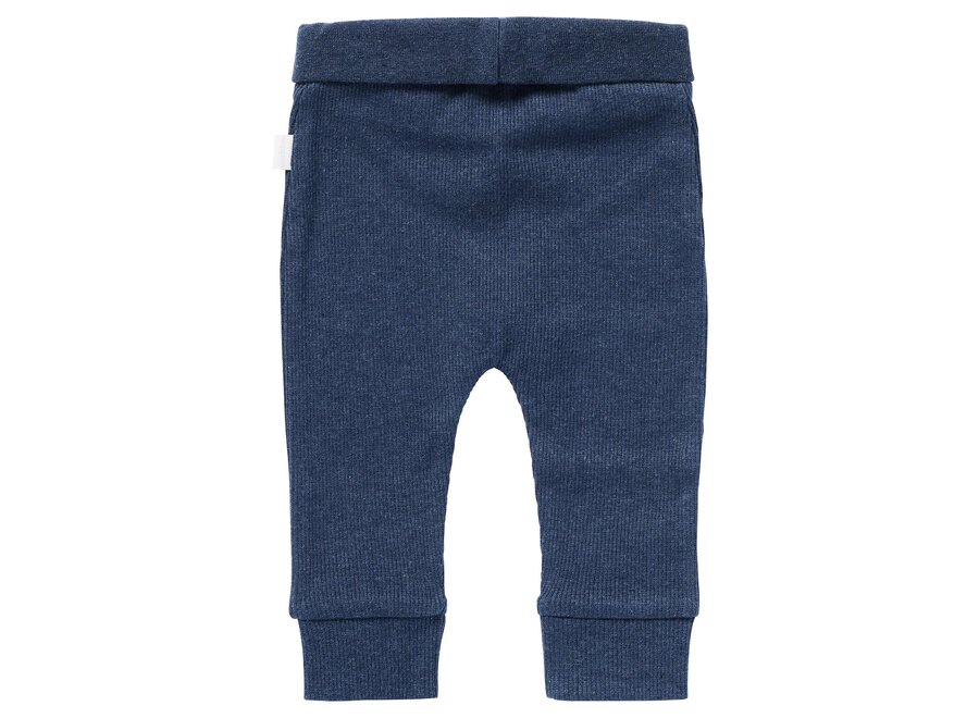 Broek rib Naura - Navy Melange