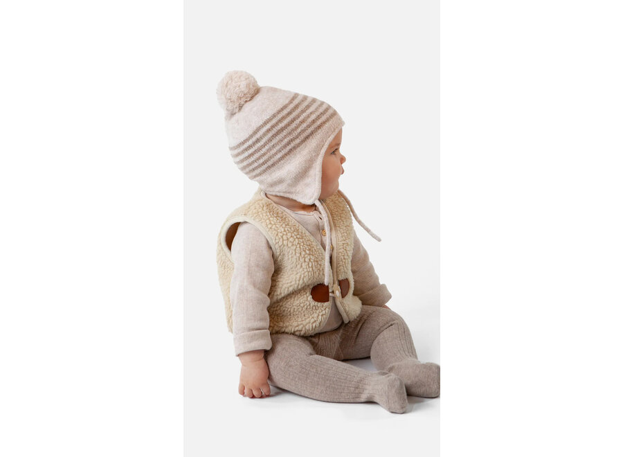 Rylie Earflap light brown size 50