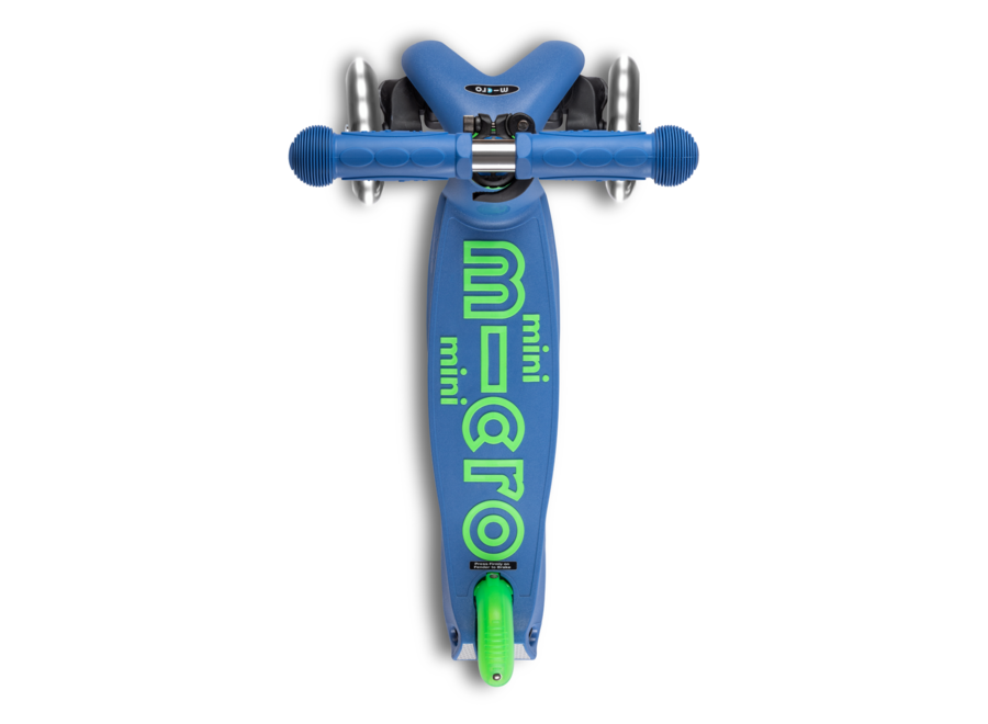 Mini Micro step Deluxe LED blauw/groen